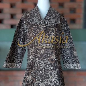 Blouse batik cap motif khas kalimantan